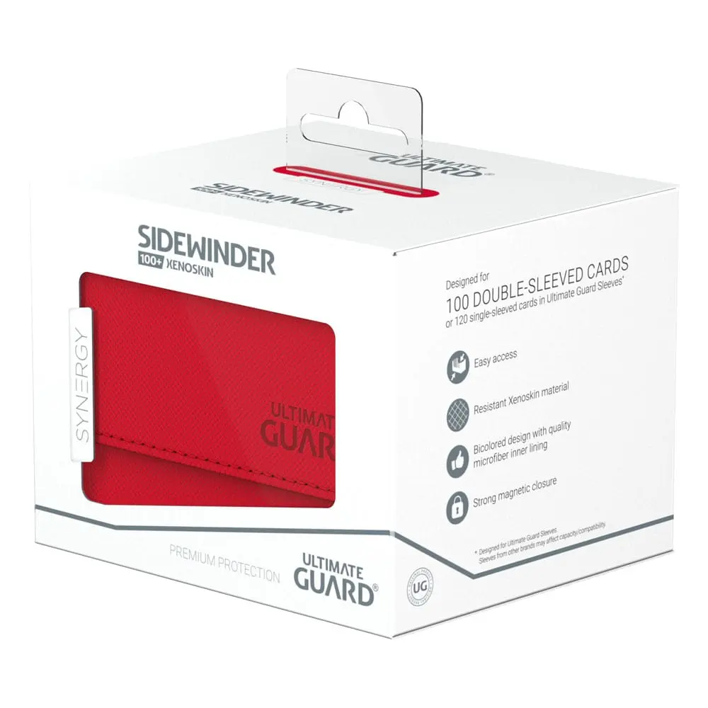 Ultimate Guard Sidewinder 100+ XenoSkin SYNERGY Red/White termékfotó