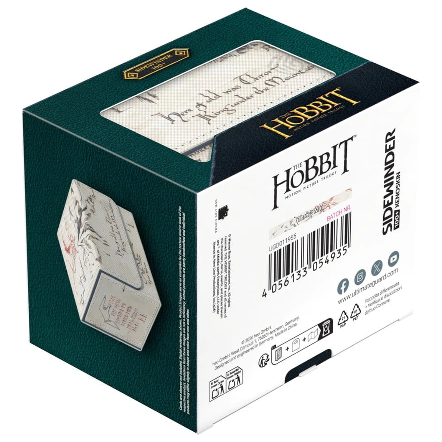 Ultimate Guard Sidewinder 100 Xenoskin The Hobbit™ - Thrór's Map product photo