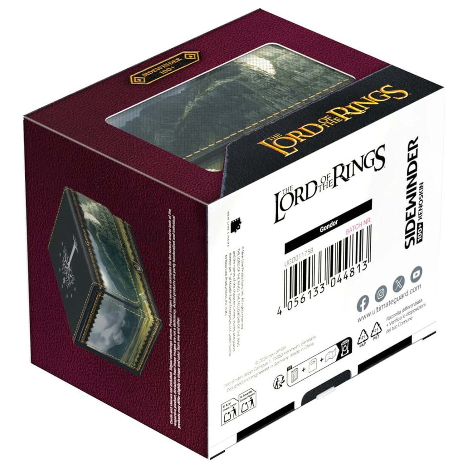 Ultimate Guard Sidewinder 100+ Xenoskin The Lord of the Rings™ "Places of Middle-earth" - Gondor product photo