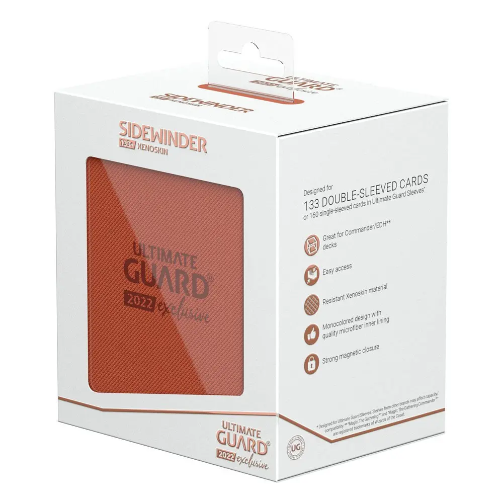 Ultimate Guard Sidewinder 133+ Xenoskin 2022 Exclusive Dark Orange product photo