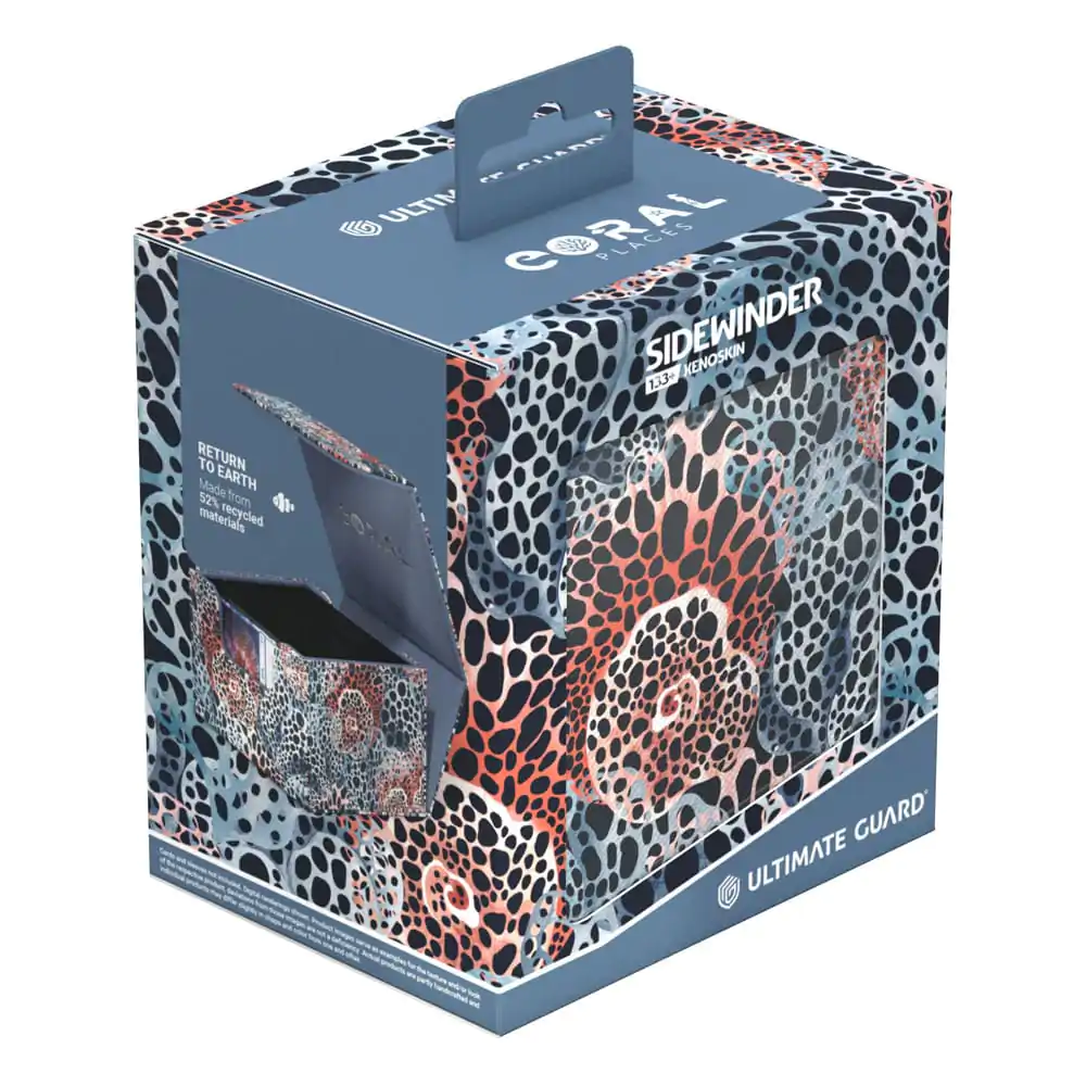 Ultimate Guard Sidewinder 133+ Xenoskin "Coral Places" - Twilight Tide product photo