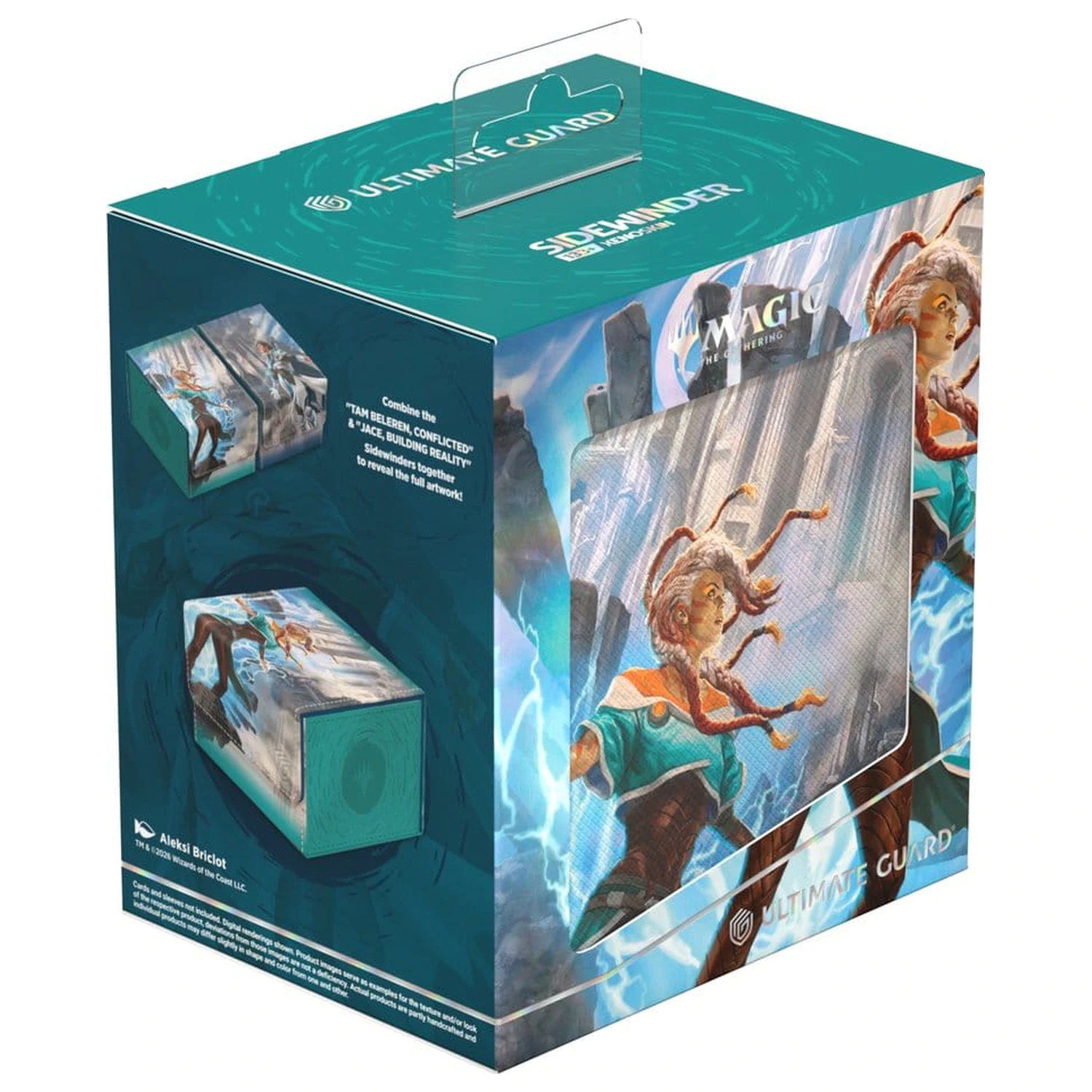 Ultimate Guard Sidewinder 133+ Xenoskin Magic: The Gathering "Reality Fracture" - Tam Beleren, Conflicted product photo