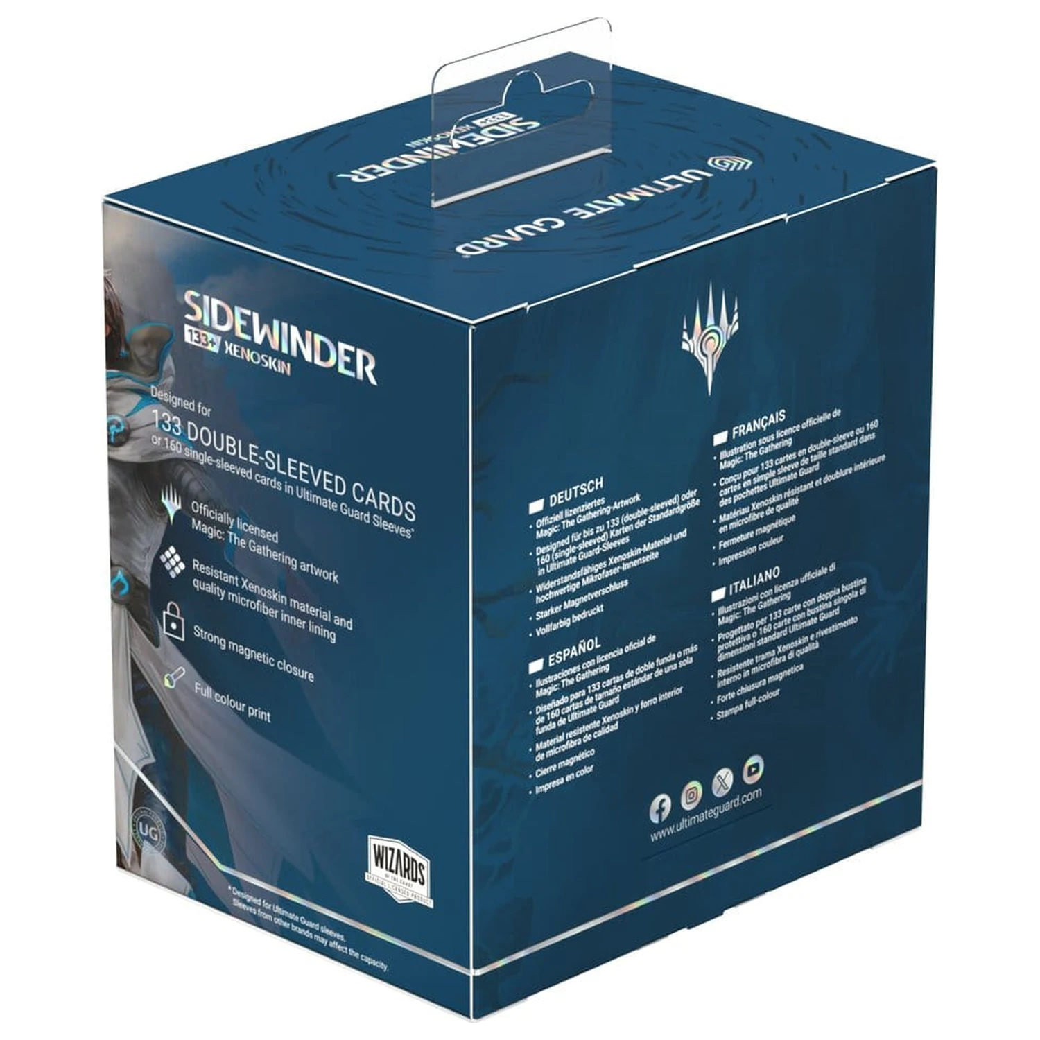 Ultimate Guard Sidewinder 133+ Xenoskin Magic: The Gathering "Reality Fracture" - Jace, Building Reality product photo