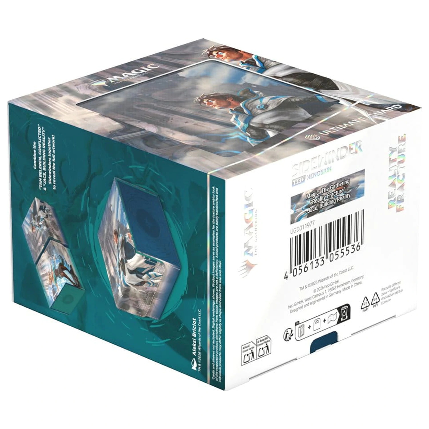 Ultimate Guard Sidewinder 133+ Xenoskin Magic: The Gathering "Reality Fracture" - Jace, Building Reality product photo