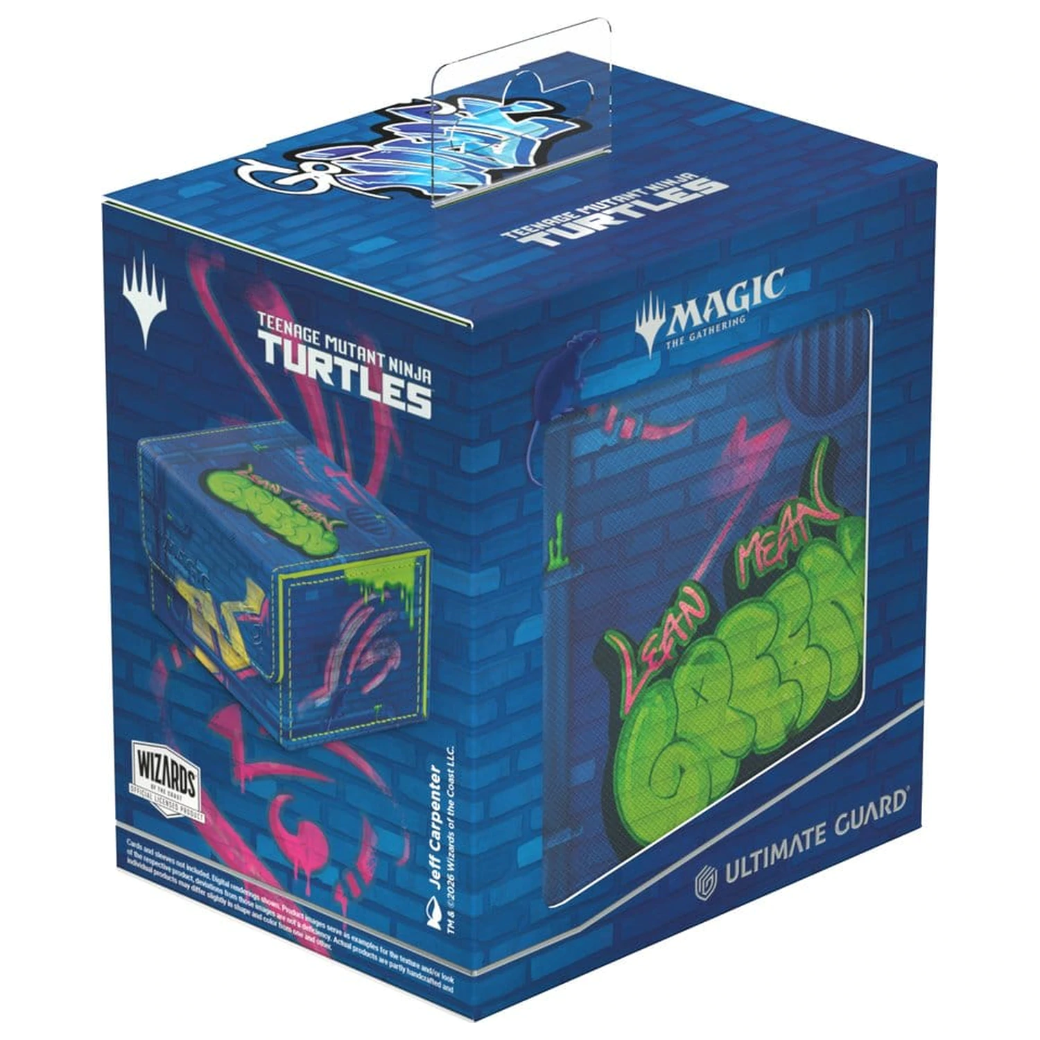 Ultimate Guard Sidewinder 133+ Xenoskin Magic: The Gathering | Teenage Mutant Ninja Turtles - Sewer Walls product photo