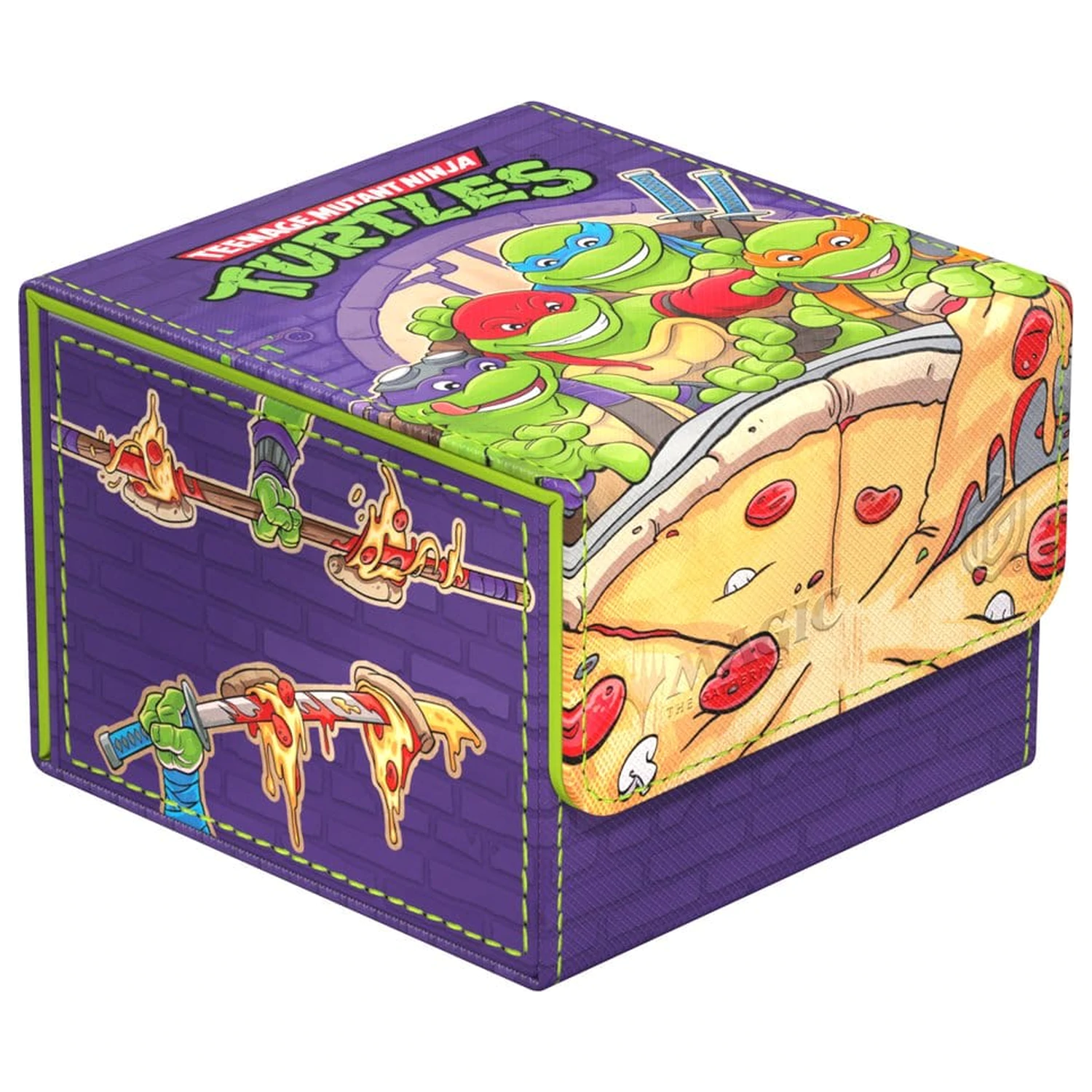 Ultimate Guard Sidewinder 133+ Xenoskin Magic: The Gathering | Teenage Mutant Ninja Turtles - Pizza Box product photo