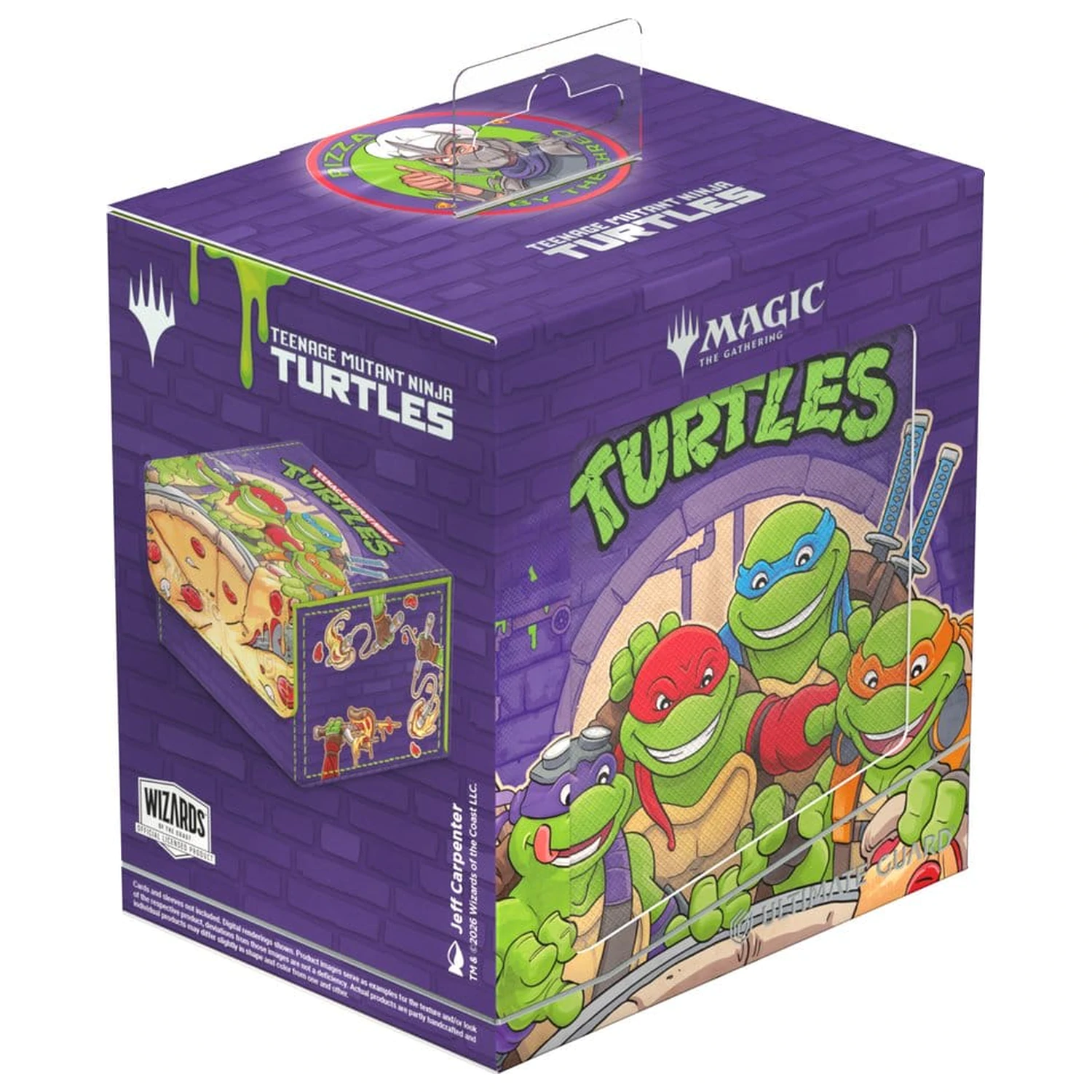 Ultimate Guard Sidewinder 133+ Xenoskin Magic: The Gathering | Teenage Mutant Ninja Turtles - Pizza Box product photo