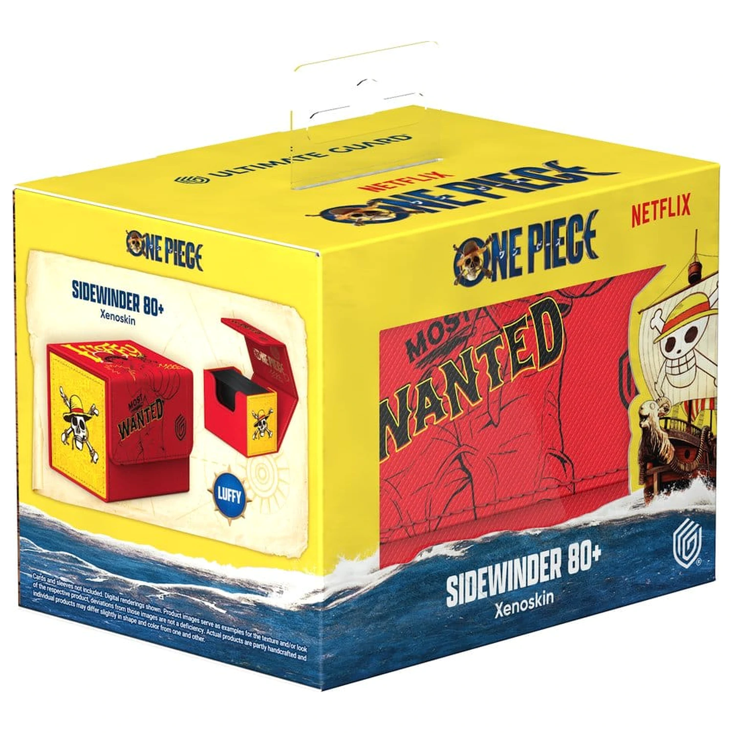 Ultimate Guard Sidewinder 80+ Xenoskin One Piece - Luffy product photo