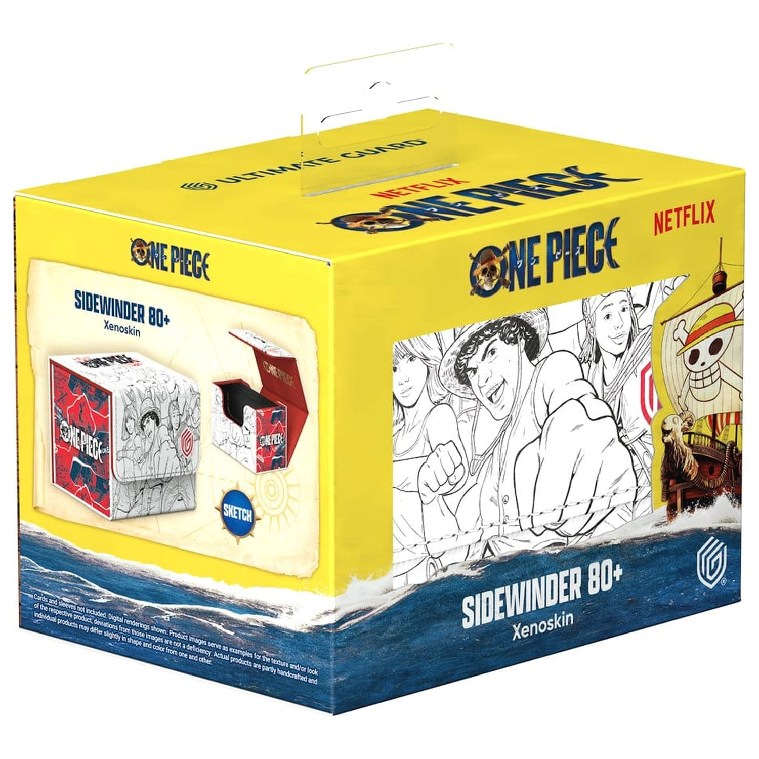 Ultimate Guard Sidewinder 80+ Xenoskin One Piece - Sketch product photo