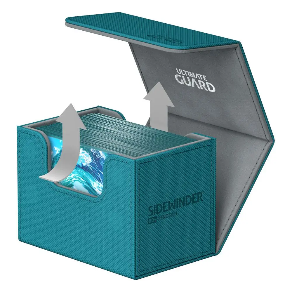 Ultimate Guard Sidewinder 80+ XenoSkin Petrol Blue product photo
