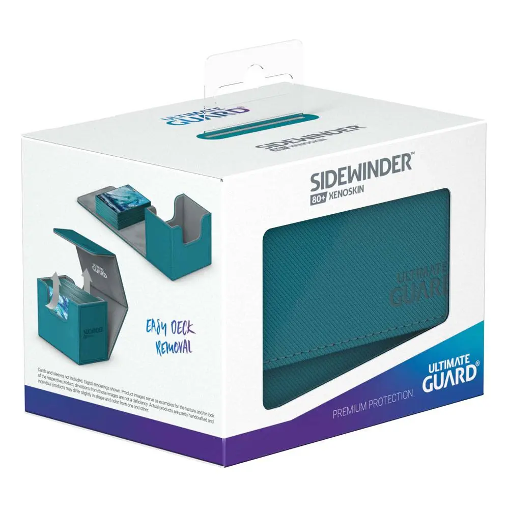 Ultimate Guard Sidewinder 80+ XenoSkin Petrol Blue product photo