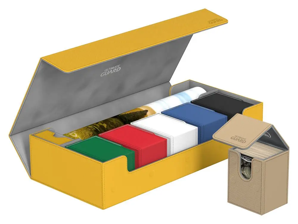 Ultimate Guard Superhive 550+ Standard Size XenoSkin Amber product photo