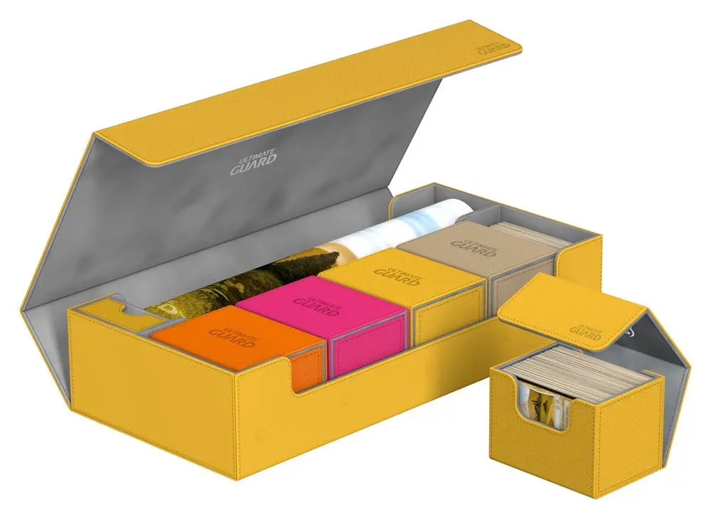 Ultimate Guard Superhive 550+ Standard Size XenoSkin Amber product photo