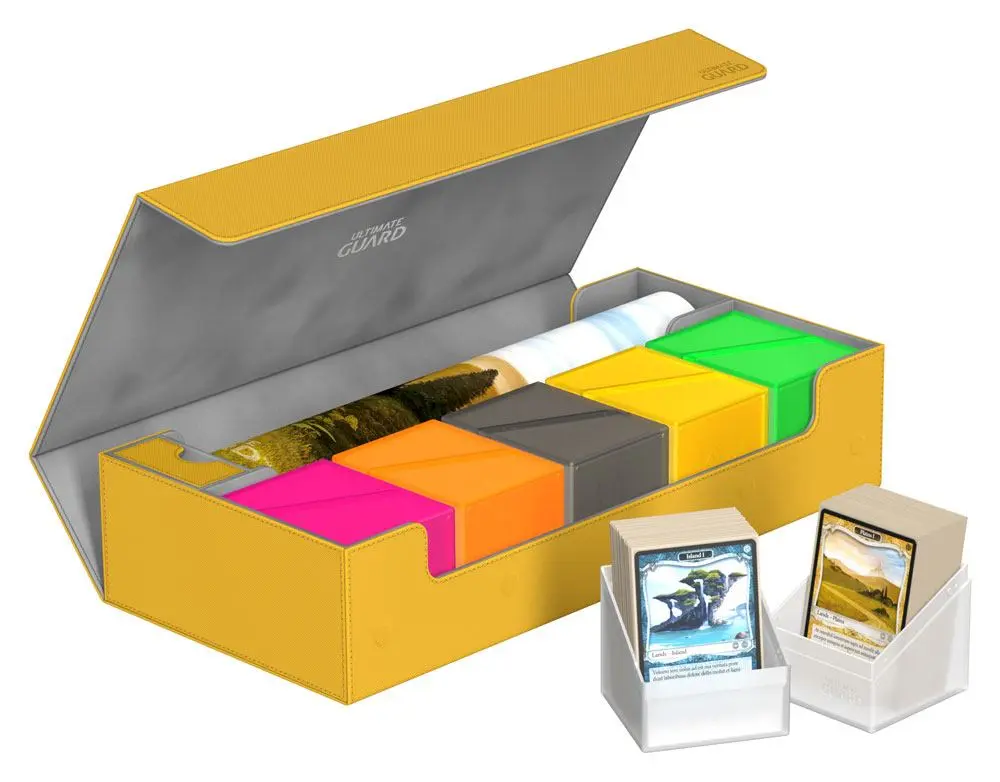 Ultimate Guard Superhive 550+ Standard Size XenoSkin Amber product photo