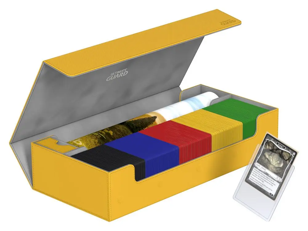 Ultimate Guard Superhive 550+ Standard Size XenoSkin Amber product photo