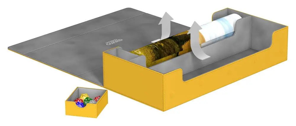 Ultimate Guard Superhive 550+ Standard Size XenoSkin Amber product photo