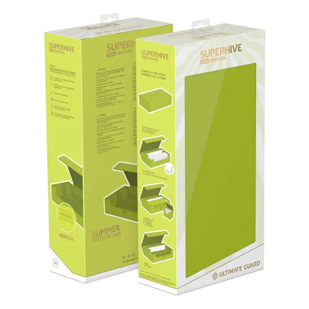 Ultimate Guard Superhive 550+ Xenoskin &quot;Summer Edition 2025&quot; - Lime product photo
