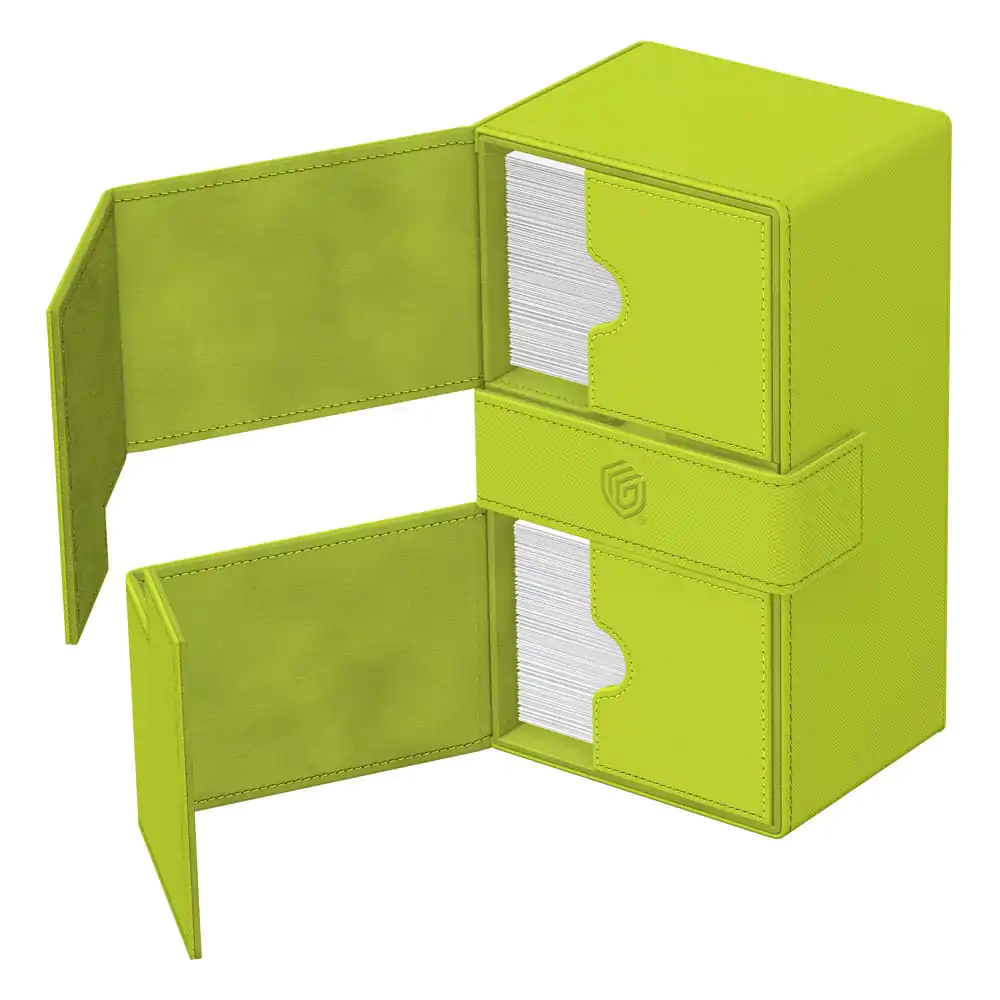 Ultimate Guard Twin Flip&#039;n&#039;Tray 200+ Xenoskin &quot;Summer Edition 2025&quot; - Lime product photo