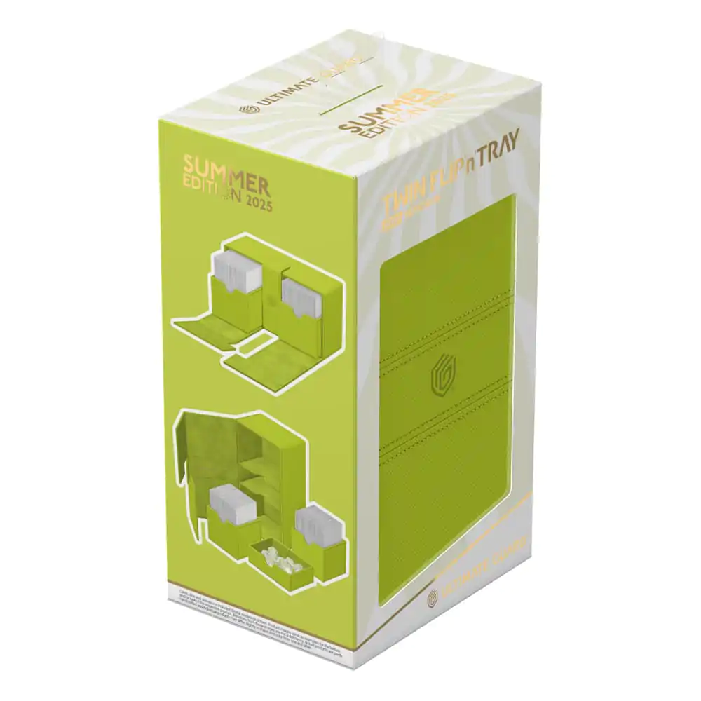 Ultimate Guard Twin Flip&#039;n&#039;Tray 200+ Xenoskin &quot;Summer Edition 2025&quot; - Lime product photo