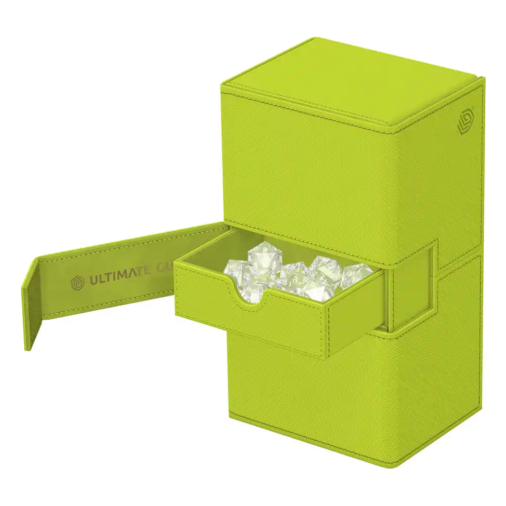 Ultimate Guard Twin Flip&#039;n&#039;Tray 200+ Xenoskin &quot;Summer Edition 2025&quot; - Lime product photo