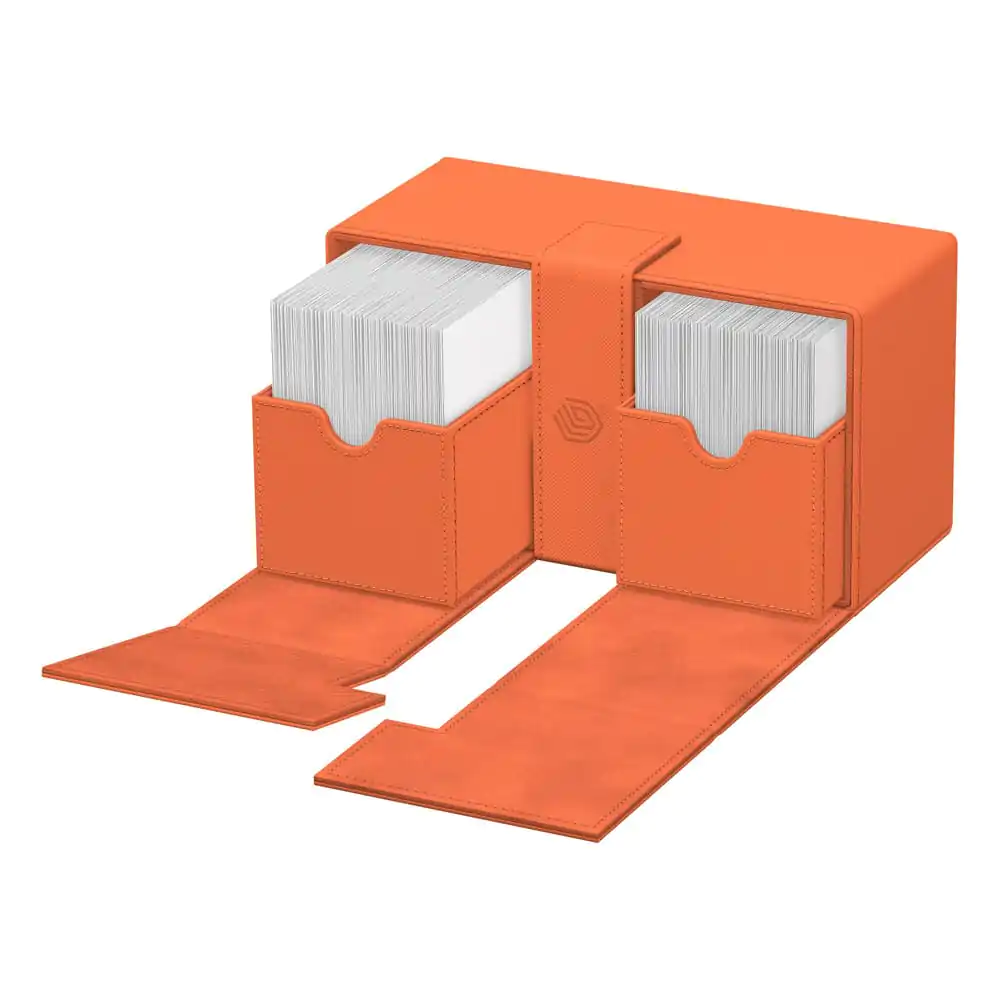 Ultimate Guard Twin Flip&#039;n&#039;Tray 200+ Xenoskin &quot;Summer Edition 2025&quot; - Peach product photo