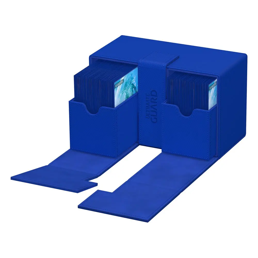 Ultimate Guard Twin Flip`n`Tray 160+ XenoSkin Monocolor Blue termékfotó