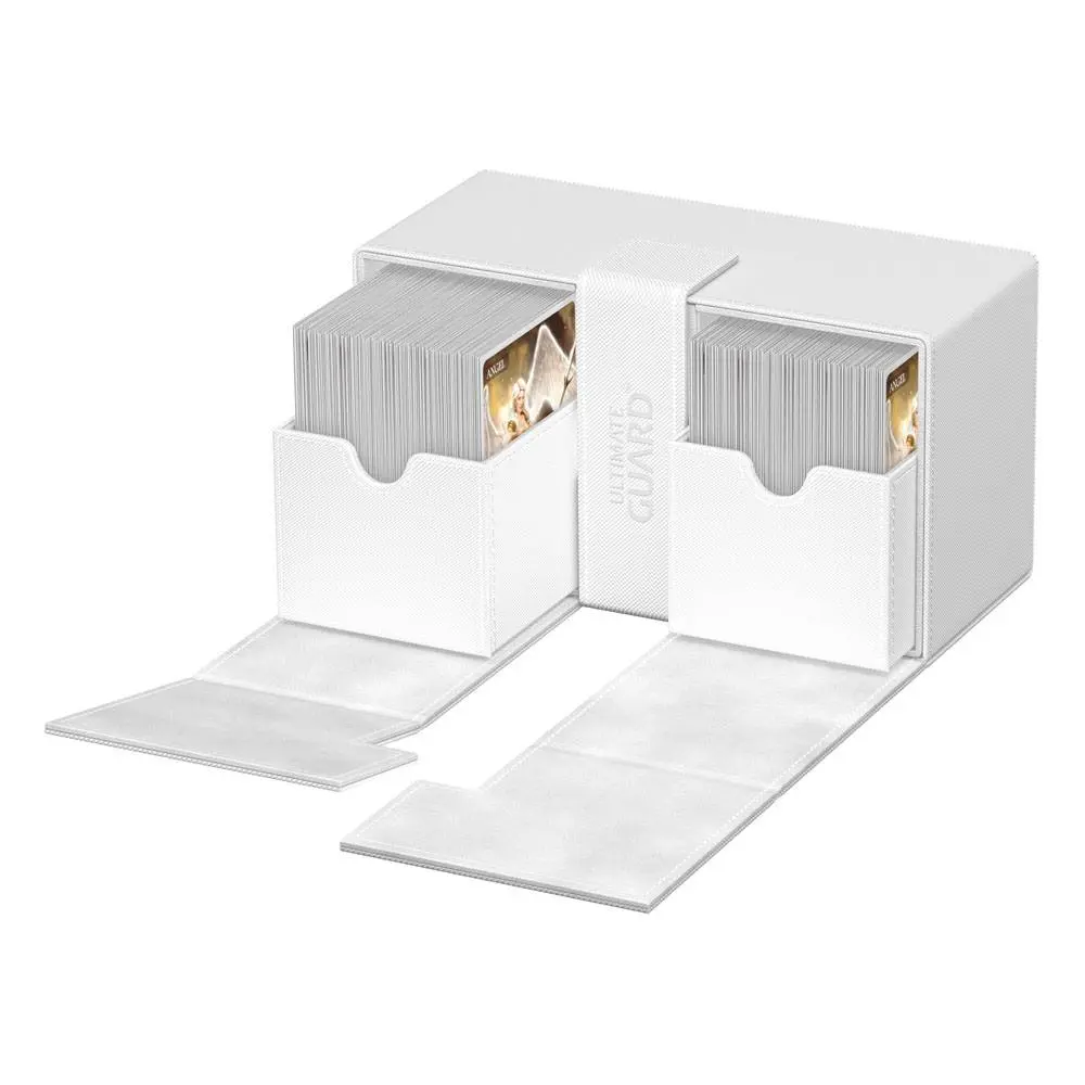 Ultimate Guard Twin Flip`n`Tray 200+ XenoSkin Monocolor White product photo