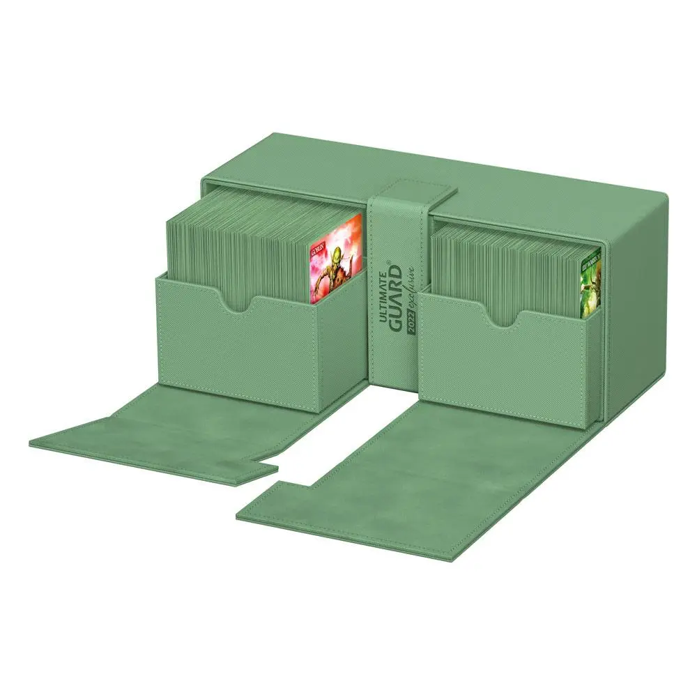 Ultimate Guard Twin Flip`n`Tray 266+ Xenoskin 2022 Exclusive Pastel Green product photo
