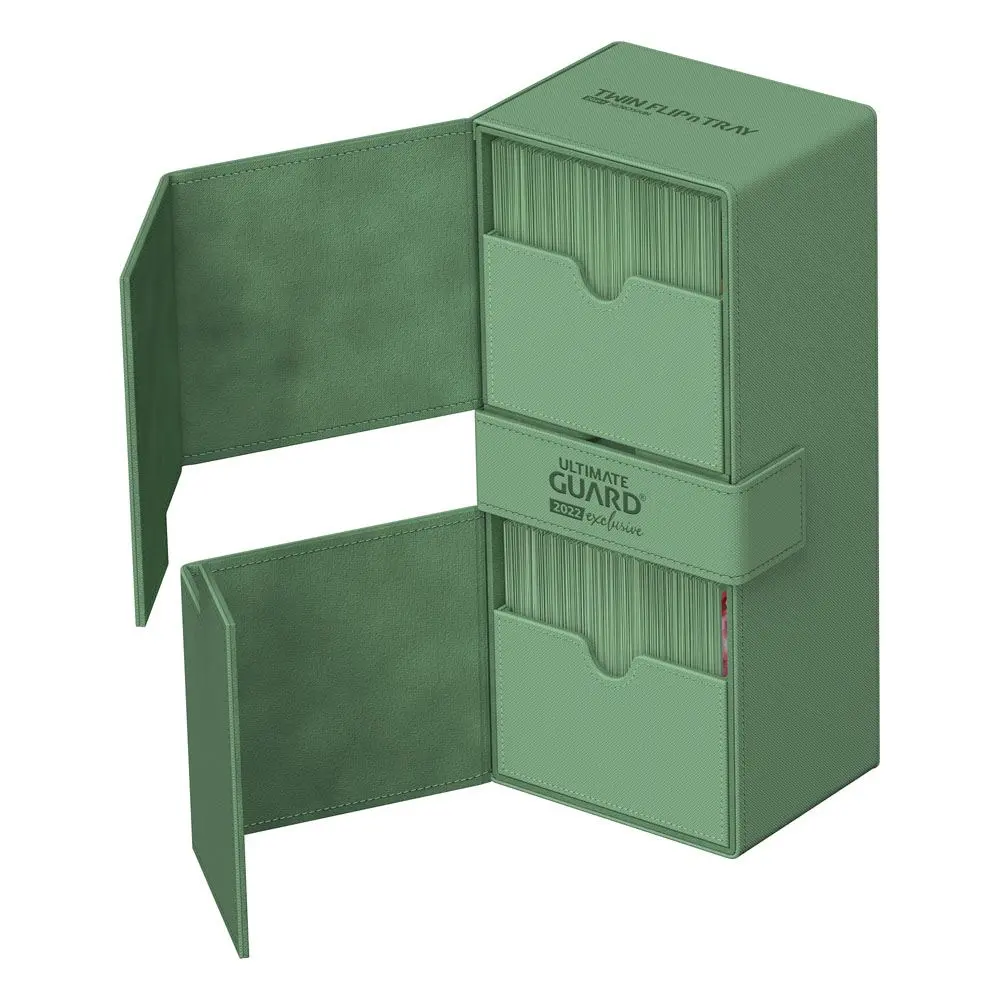 Ultimate Guard Twin Flip`n`Tray 266+ Xenoskin 2022 Exclusive Pastel Green product photo