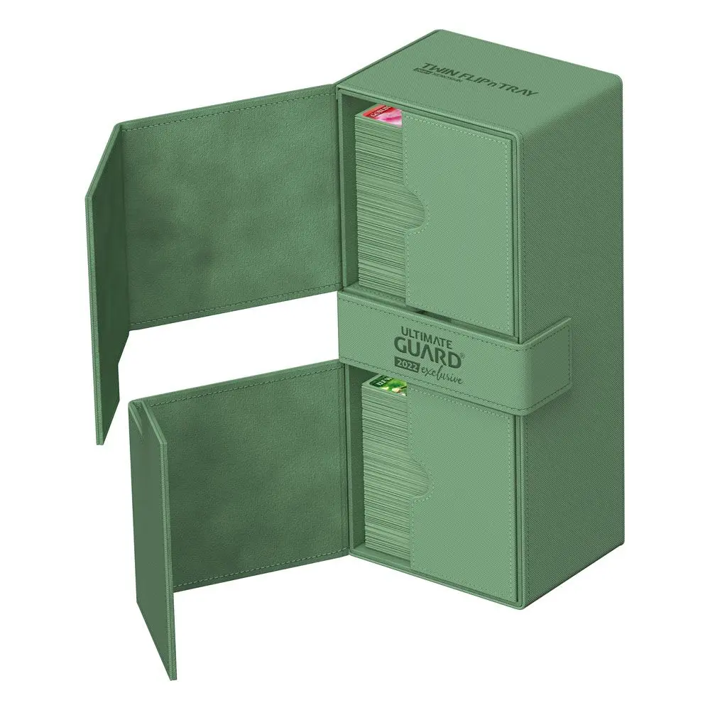 Ultimate Guard Twin Flip`n`Tray 266+ Xenoskin 2022 Exclusive Pastel Green product photo