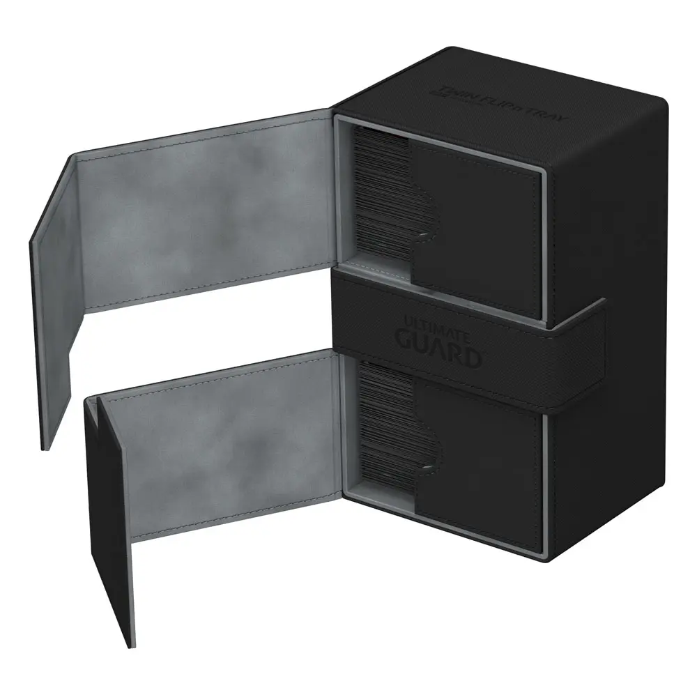 Ultimate Guard Twin Flip´n´Tray Deck Case 160+ Standard Size XenoSkin Black product photo