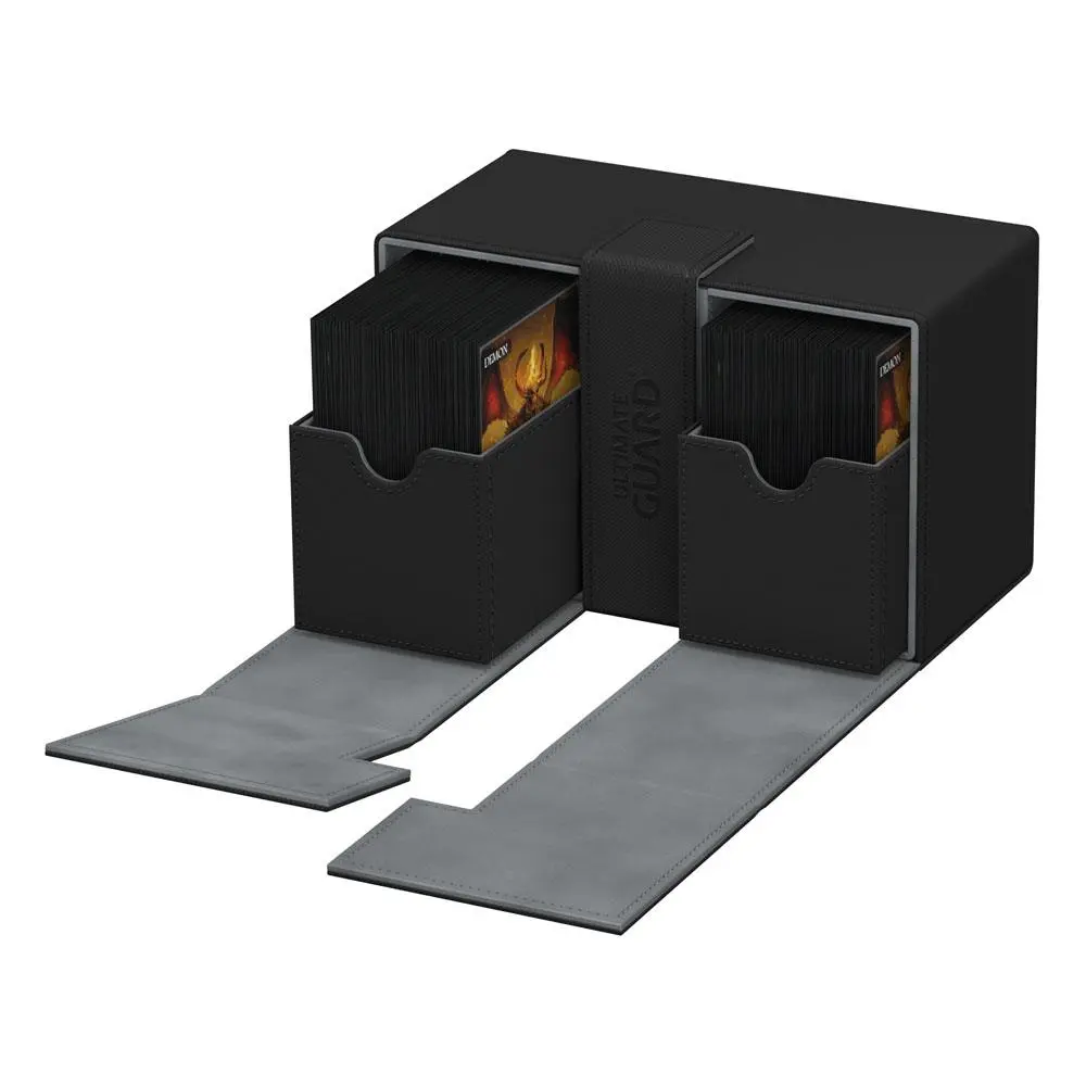 Ultimate Guard Twin Flip´n´Tray Deck Case 160+ Standard Size XenoSkin Black product photo