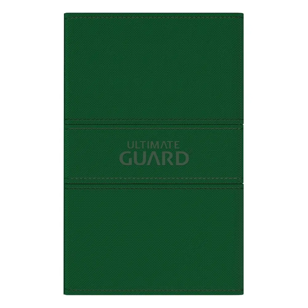 Ultimate Guard Twin Flip´n´Tray  Deck Case 160+ Standard Size XenoSkin Green product photo