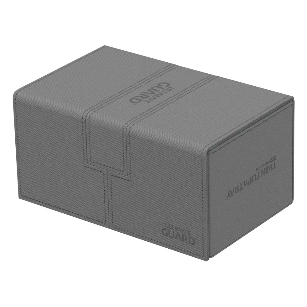 Ultimate Guard Twin Flip´n´Tray  Deck Case 160+ Standard Size XenoSkin Grey product photo