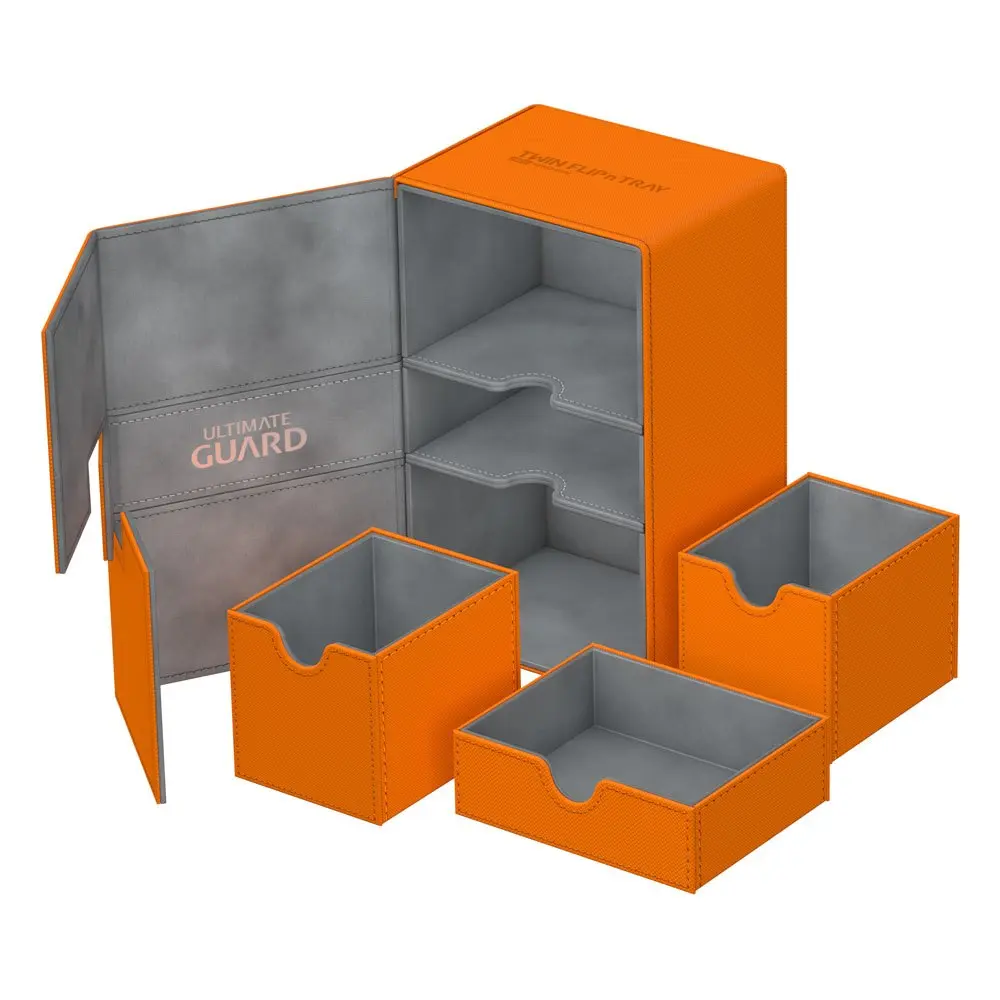 Ultimate Guard Twin Flip´n´Tray Deck Case 160+ Standard Size XenoSkin Orange product photo