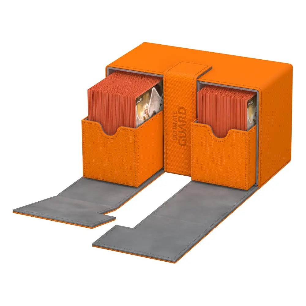 Ultimate Guard Twin Flip´n´Tray Deck Case 160+ Standard Size XenoSkin Orange product photo