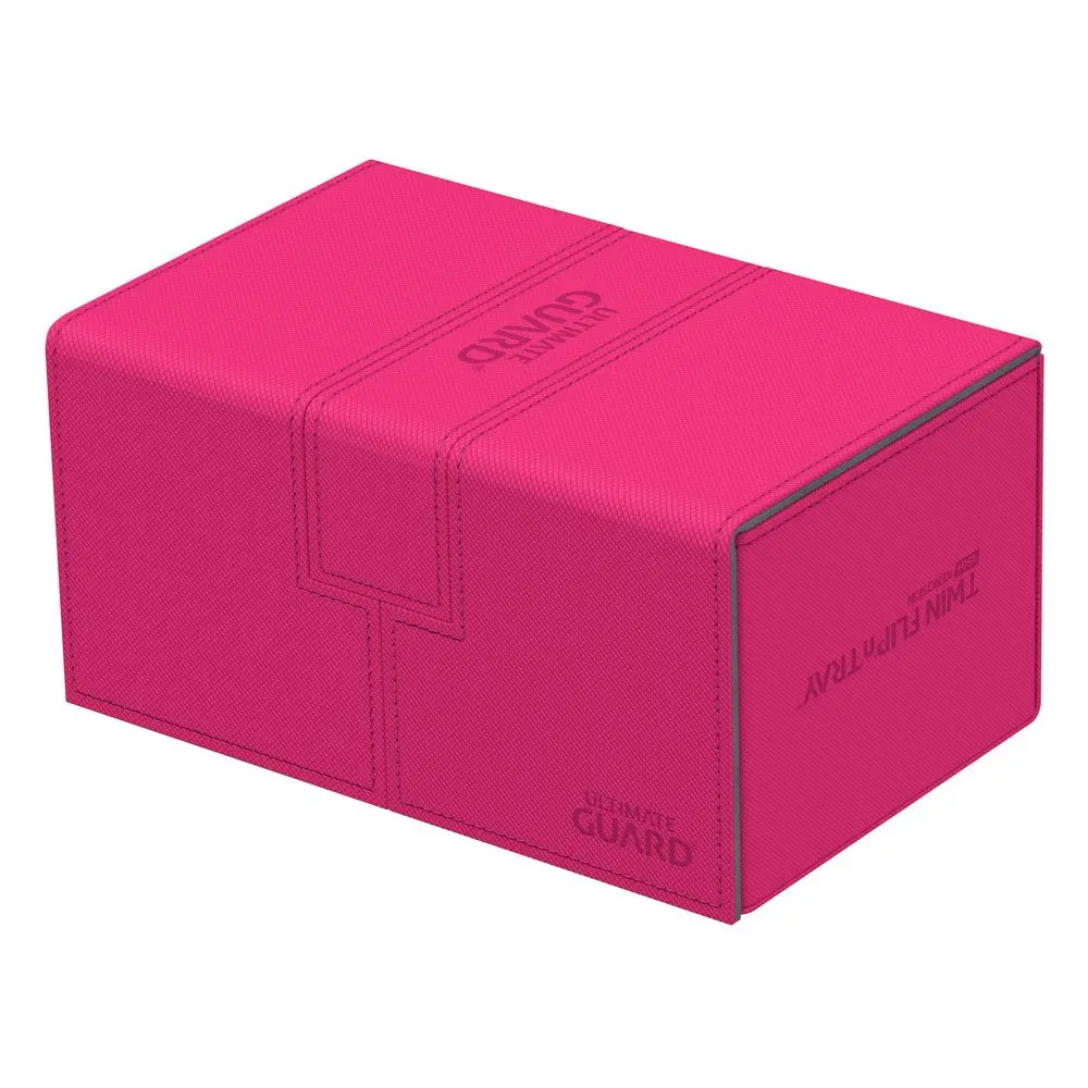 Ultimate Guard Twin Flip´n´Tray  Deck Case 160+ Standard Size XenoSkin Pink product photo