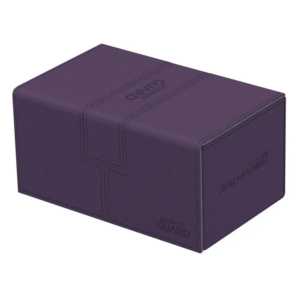 Ultimate Guard Twin Flip´n´Tray  Deck Case 160+ Standard Size XenoSkin Purple product photo
