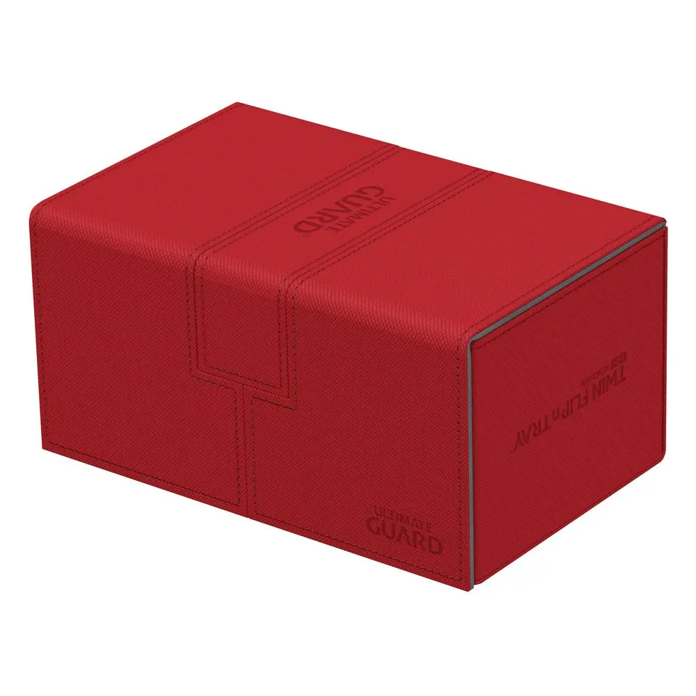 Ultimate Guard Twin Flip´n´Tray  Deck Case 160+ Standard Size XenoSkin Red product photo