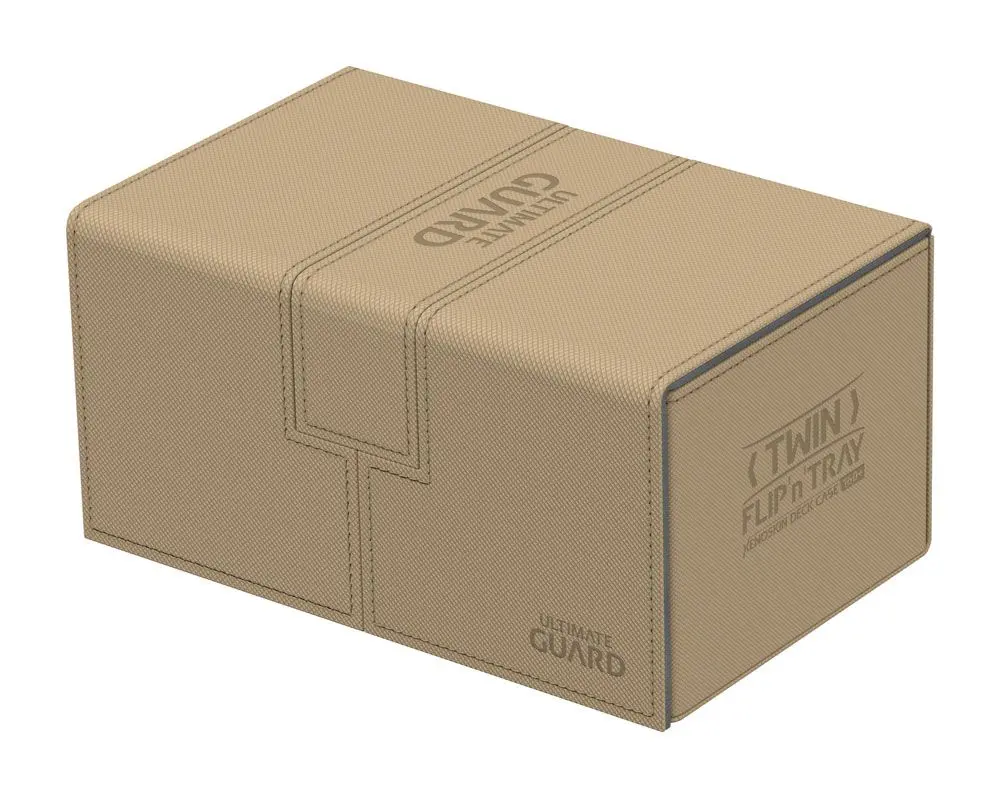 Ultimate Guard Twin Flip´n´Tray  Deck Case 160+ Standard Size XenoSkin Sand product photo