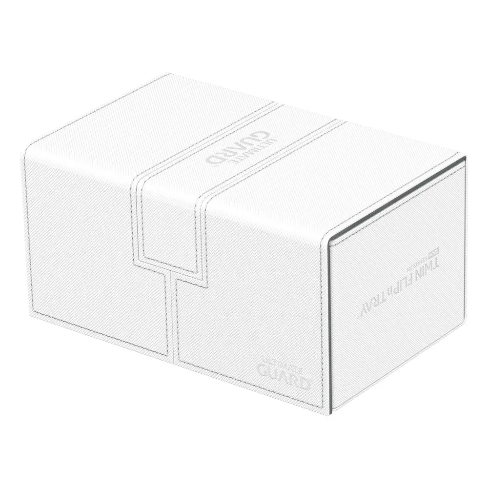Ultimate Guard Twin Flip´n´Tray  Deck Case 160+ Standard Size XenoSkin White product photo