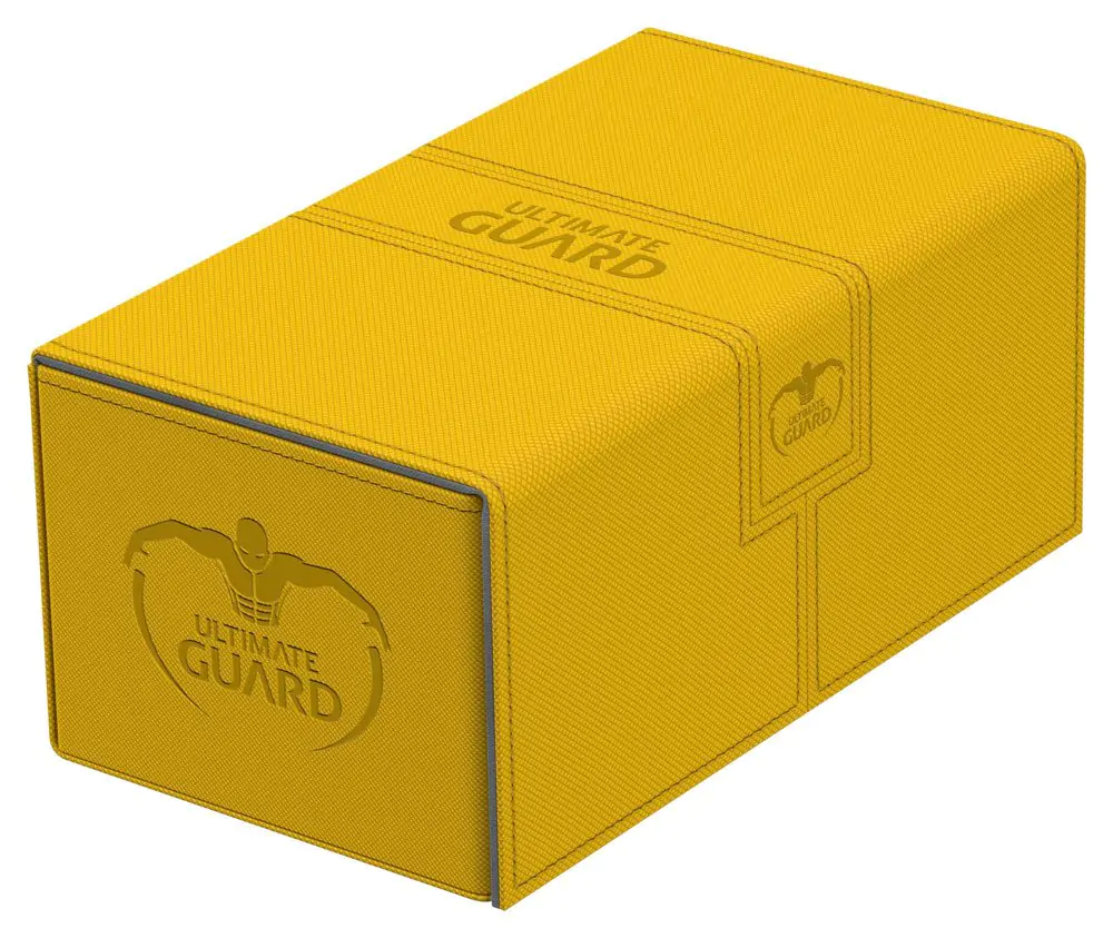 Ultimate Guard Twin Flip´n´Tray Deck Case 200+ Standard Size XenoSkin Amber product photo