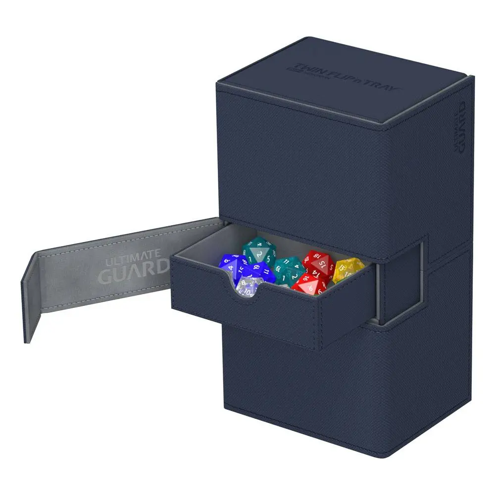 Ultimate Guard Twin Flip´n´Tray Deck Case 200+ Standard Size XenoSkin Blue product photo