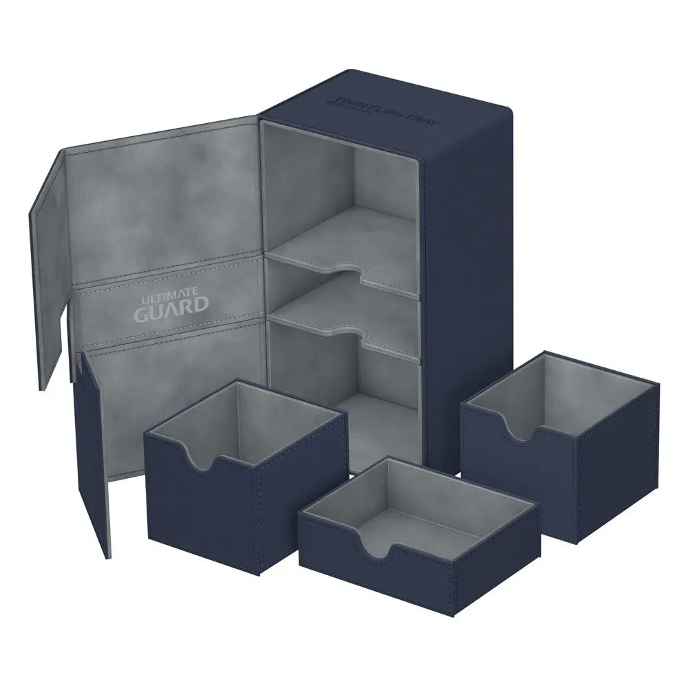 Ultimate Guard Twin Flip´n´Tray Deck Case 200+ Standard Size XenoSkin Blue product photo