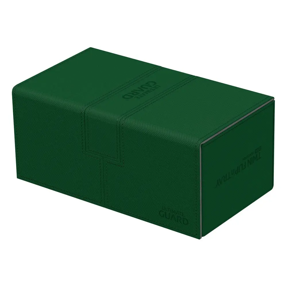 Ultimate Guard Twin Flip´n´Tray Deck Case 200+ Standard Size XenoSkin Green product photo