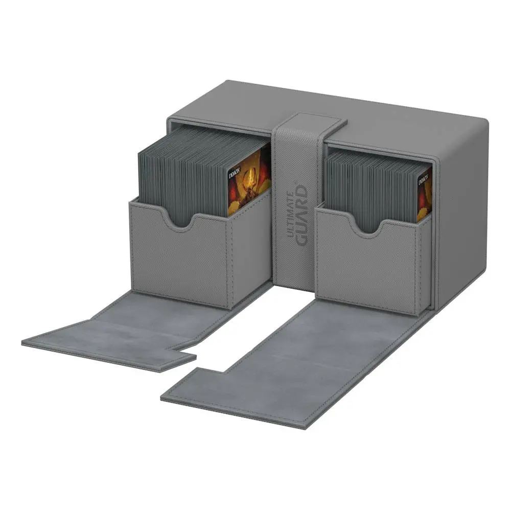 Ultimate Guard Twin Flip´n´Tray Deck Case 200+ Standard Size XenoSkin Grey product photo