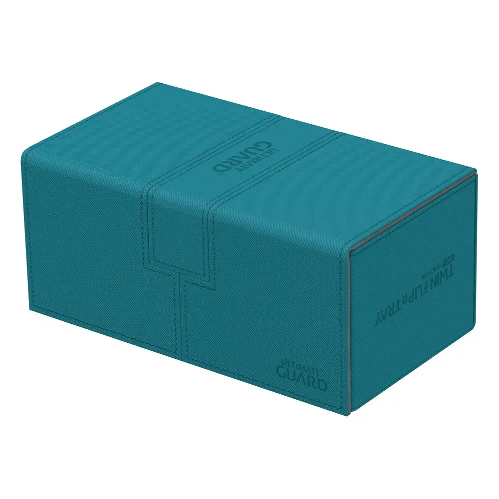 Ultimate Guard Twin Flip´n´Tray Deck Case 200+ Standard Size XenoSkin Petrol Blue product photo