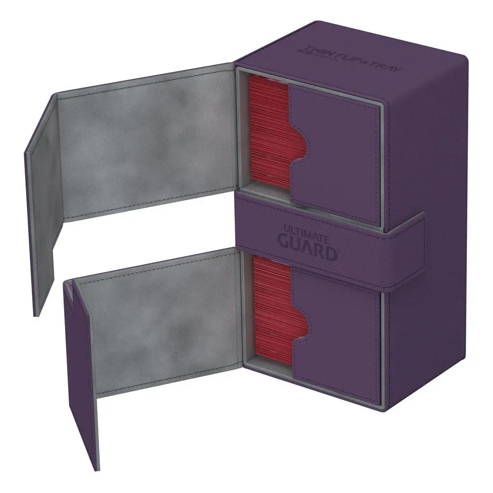 Ultimate Guard Twin Flip´n´Tray Deck Case 200+ Standard Size XenoSkin Purple product photo