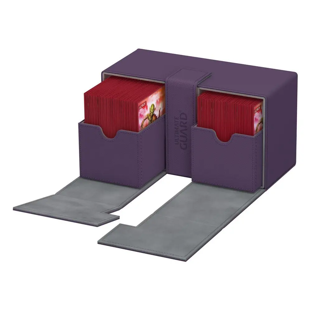 Ultimate Guard Twin Flip´n´Tray Deck Case 200+ Standard Size XenoSkin Purple product photo