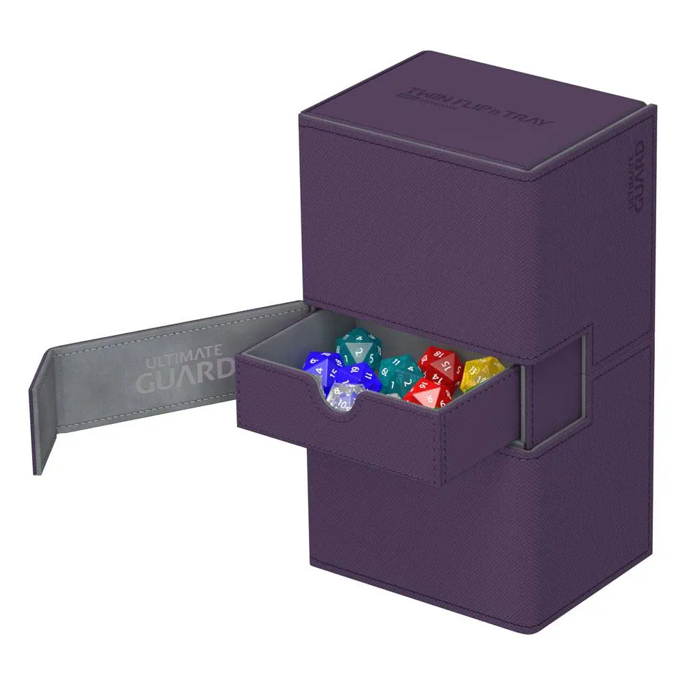 Ultimate Guard Twin Flip´n´Tray Deck Case 200+ Standard Size XenoSkin Purple product photo